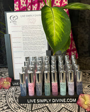 Load image into Gallery viewer, Chakra Balancing Box Retail Display With Chakra Essence Retail Spray Set