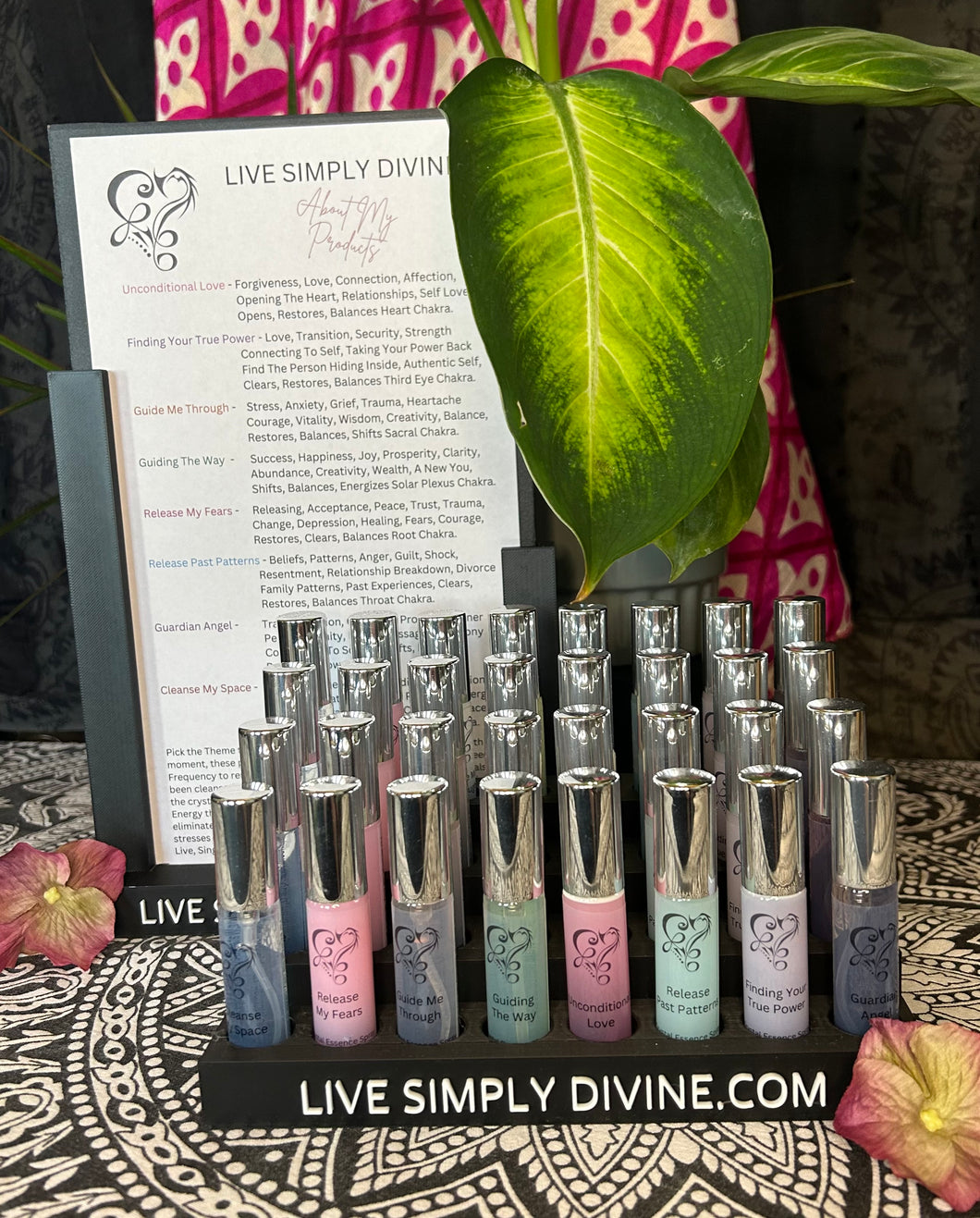 Chakra Balancing Crystal Essence Spray Retail Set